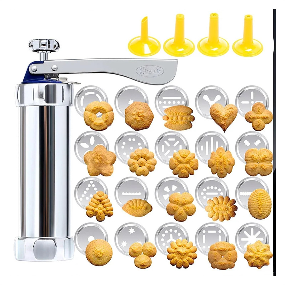 Cookie Press Gun Kit  Aluminum - Churros Maker Gun recension och pris
